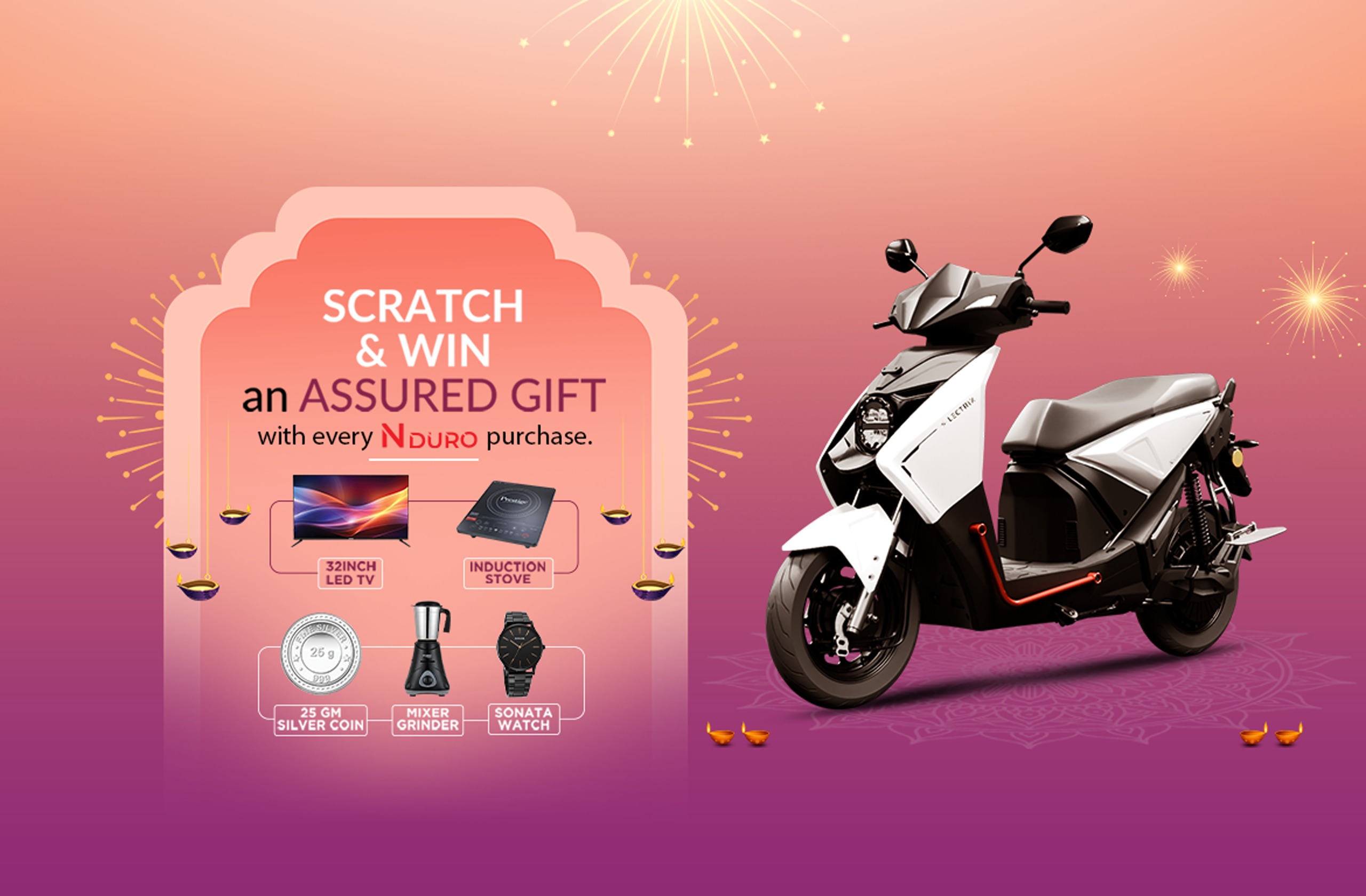 Lectrix NDuro Scratch and Win offer